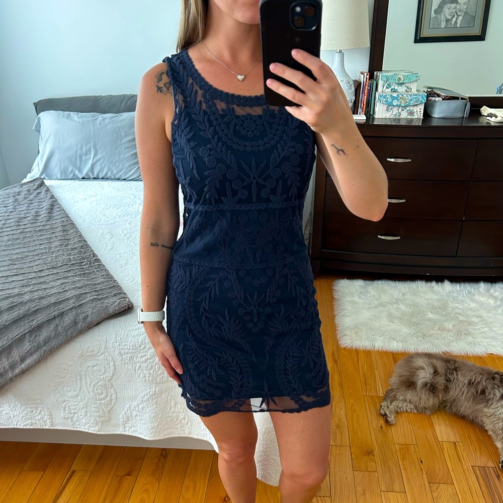 EXPRESS | lace cocktail dress